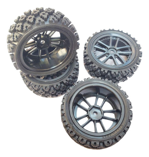 Neumáticos De Rueda De Coche Rc 1/10, Universales Estilo B