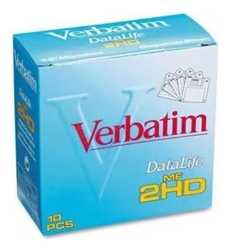 Diskettes Verbatim 1,44 Mb Nuevos Y En Caja X 10