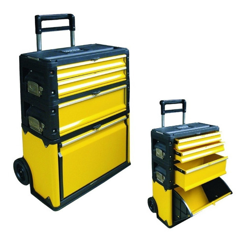 Caja Carro Gabinete Herramientas Meka Metalico Profesional