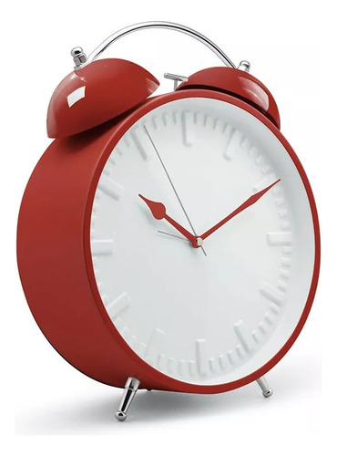 Reloj De Pared Big Time Rojo