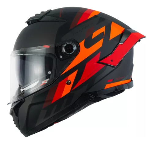 Capacete Moto Fechado Mt Helmets Thunder 4 Sv Ergo B15 