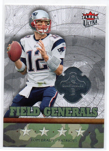 2007 Ultra - Field Generals - Tom Brady Patriots