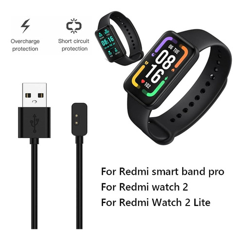 Cable Usb Cargador Para Reloj Smartwatch Para Reloj Redmi Watch Lite 2 Xiaomi Band Pro Redmi Watch 3 Poco Watch Generico Marca Miaband