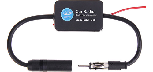 12v Coche Fm Am Radio Antena Recepción De Señal Amplificador