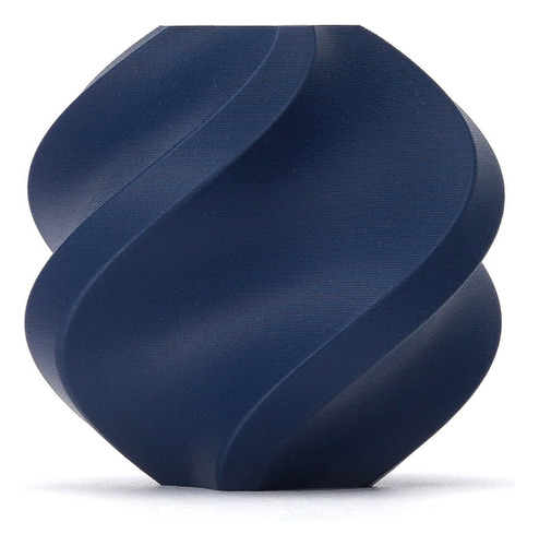 Filamento de laboratório de bambu Pla Matte de 1 kg e 1,75 mm com bobina azul marinho Macrotec