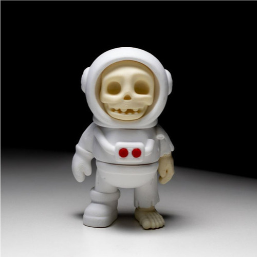 Cohete Nave Astronauta Grande 20 Cm - Coleccionable En 3d