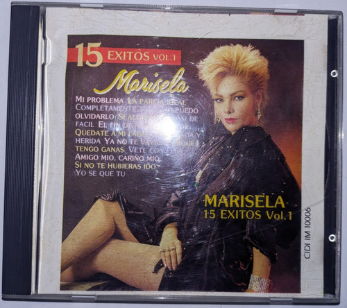 Marisela - 15 Éxitos Vol. 1 Cd 1989 Usa