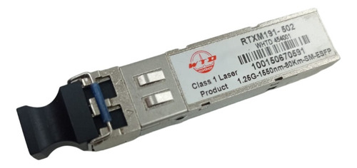 Gbic Sfp 1.25g Lc-lc 80km Monomodo Wtd Huawei