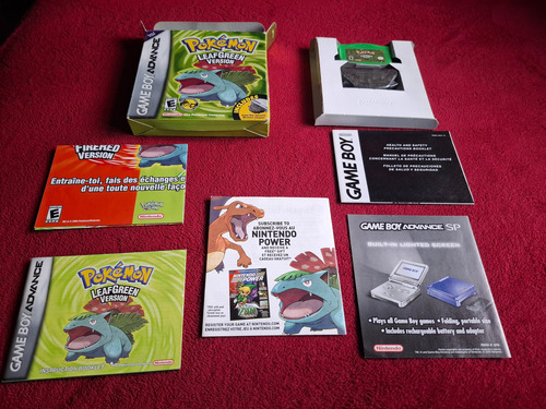 Pokémon Leafgreen Version Nintendo Game Boy Advance Físico (Usado)