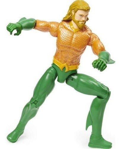 Imagen 6 de 6 de Aquaman Figura De 30cm Muñeco Articulado Art 68700 Original