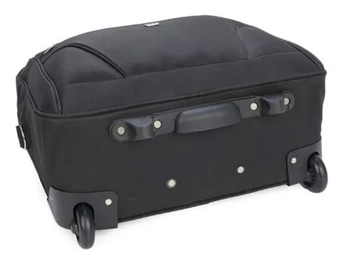 Maletín ejecutivo con ruedas Polo King para cuaderno, negro
