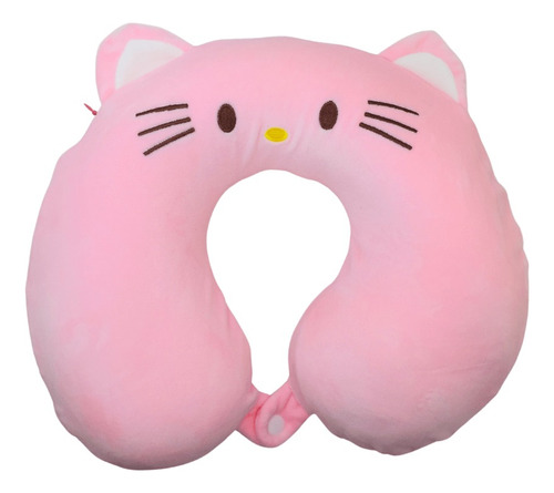 Almohada Para Cuello Viaje Comodo Y Suave Sanrio Hello Kitty