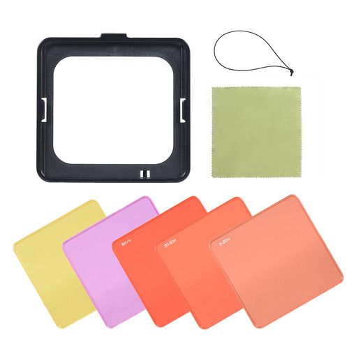 3*mergulho Kit Lens Filtro Subaqutica Para Gopro Hero 5