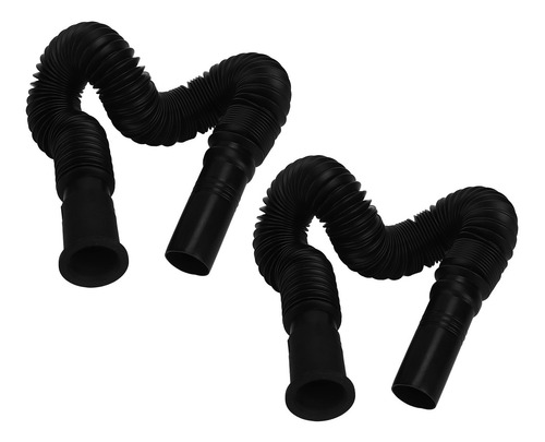 Tubo De Drenaje Flexible Para Lavabo, 2 Piezas, Manguera De