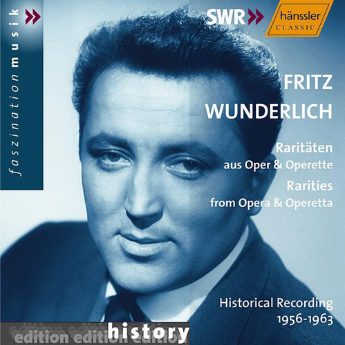 Rarezas De Franz Wunderlich Del Cd Opera & Operetta