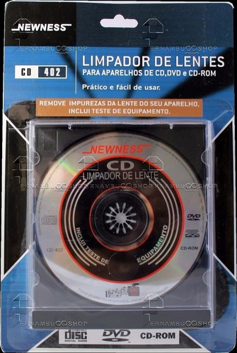 Imagem 1 de 5 de Cd Limpa Lentes Newness