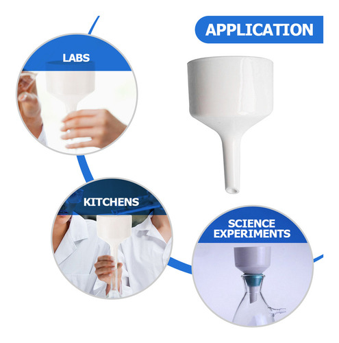 Nuevo Embudo De Filtración De Laboratorio, Colador, Embudo