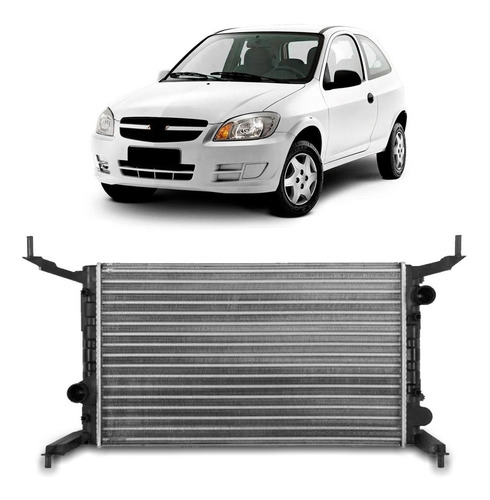 Radiador Celta Prisma 2007 A 2015 1.0/1.4 Sem Ar Manual