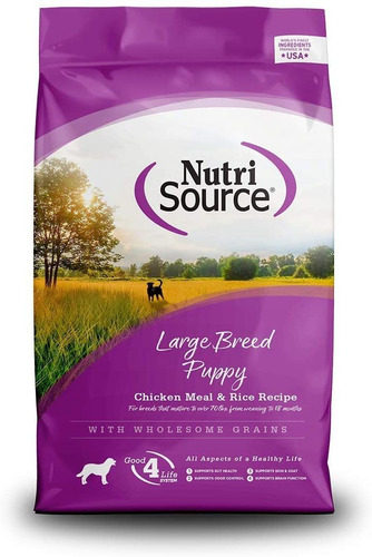 Nutrisource - Alimento Para Cachorro De Raza Grande (5.9 Lbs