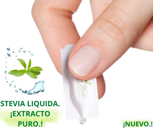 Stevia Liquida Pura Promo3x2 Nueva Presentación.¡no Amarga! 