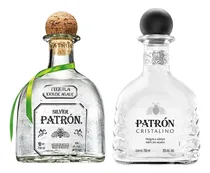 Comprar Pack Teq Patrón Silver 700ml Y Patrón Añejo Cristalino 700ml