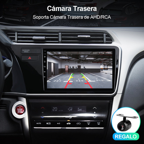 K Estéreo 2+32g Para Honda City 2014-2020 Cámara Gps Bt Wifi