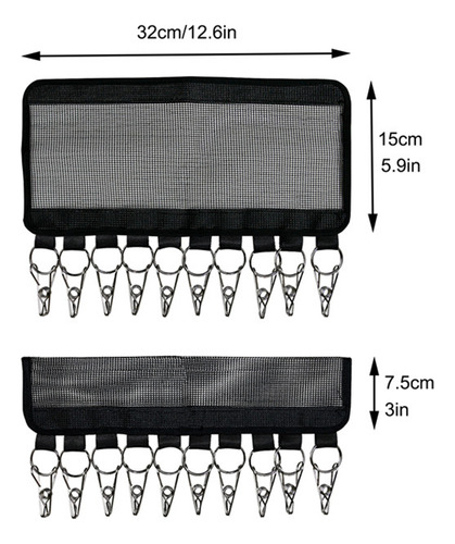 Colgador Organizador De Gorras Con 10 Clips Para Guardar Som