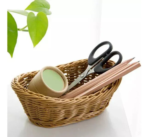 Juego De 3 Cestas De Mimbre Para Pan Tejidas, Bolsa De Almac