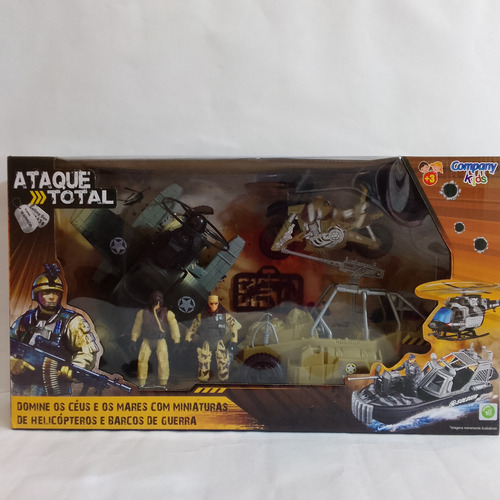 Boneco Militar Tipo Comandos Em Ação Gi Joe Hidroavião Bugre