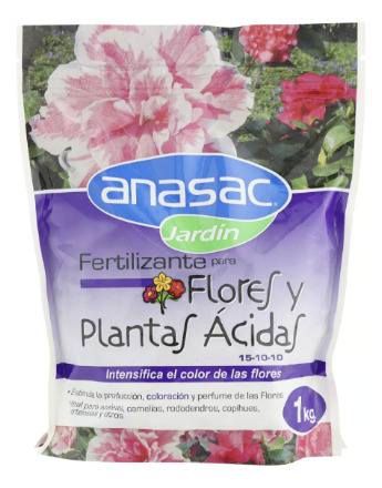 Fertilizante Para Flores Y Plantas Acidas 1kg.