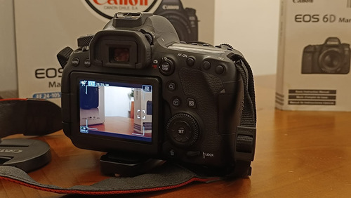 Canon Eos 6d Mark Ii Lente Ef 24-105mm F/3.5-5.6 Is Stm Dslr (Usado)