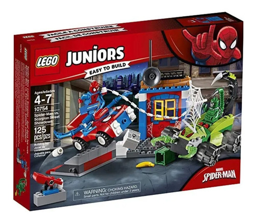 Lego Juniors Spider-man Vs Scorpión Modelo 10754