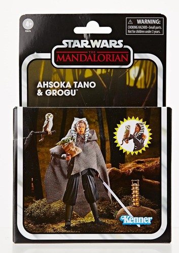 Set Star Wars Deluxe De Ahsoka Tano & Grogu Kenner