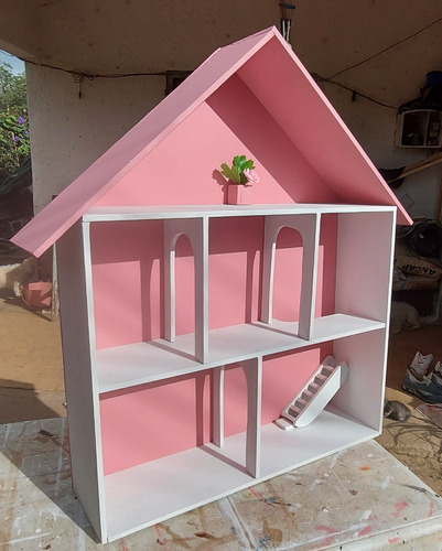Imagen 9 de 9 de Casita De Muñecas Mdf Navidad Reyes