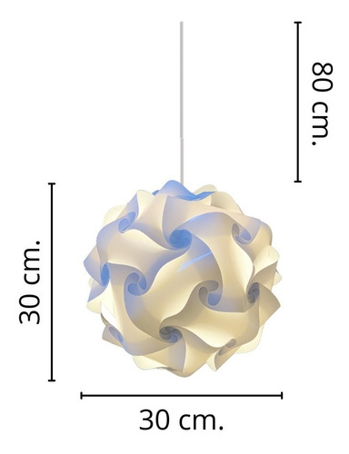 Imagen 8 de 10 de Lámpara De Diseño Para Dormitorios De Niños (30cm Diámetro)