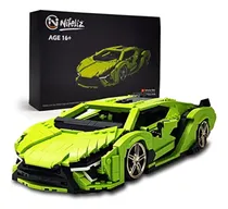 Comprar Bloques De Construcción Nifeliz Mini Sai Sports Car Moc