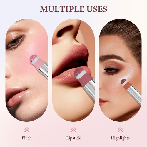 Colorete Hidratante Multiefecto Con Brillo Labial De Larga D