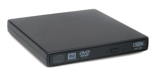 Imagem 2 de 2 de Gravador Usb Externo De Cd/dvd Slim Dex - Dg-100