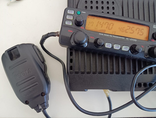 Rádio Comunicador Icom Ic2720 Cross Band Dual Band Vhf Uhf