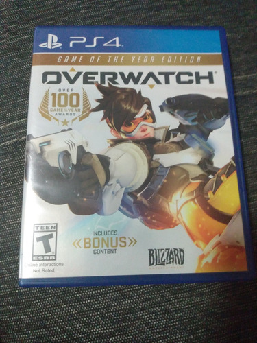 Overwatch Game Of The Year Edition Ps4 Original (Usado)