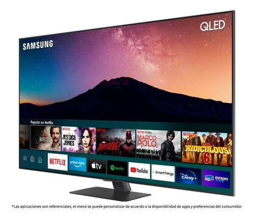 Imagen 4 de 4 de Qled Samsung 55 Q80a 4k Uhd Smart Tv 2021 Qn55q80aagxzs