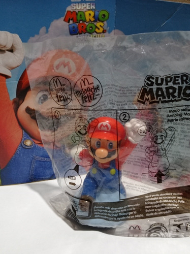 Mario Saltarin! Súper Mario Bros Colección Mcdonalds 2016 