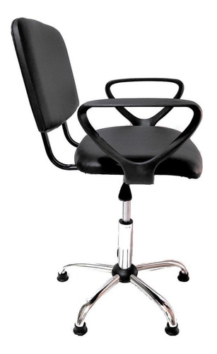 Silla Sillón Pc Oficina Escritorio Trabajo Estrella Metal Ru