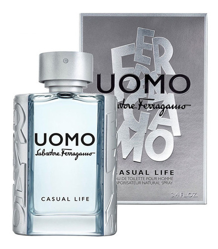 Perfume Uomo Ferragamo Casual Life 100ml Caballero Original 