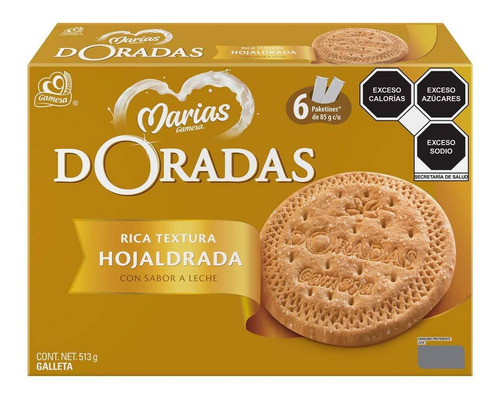 Galletas Gamesa Marías Doradas 513g B4u