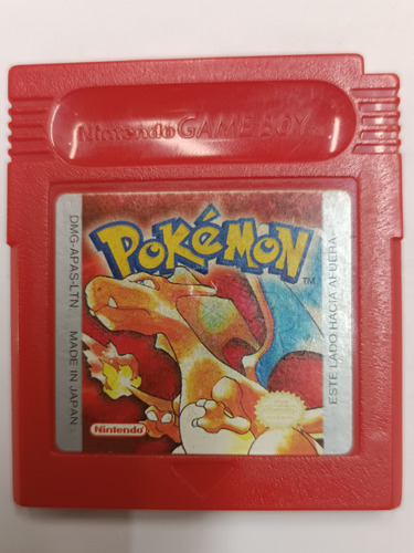 Pokémon Red Para Gbc Original Físico 