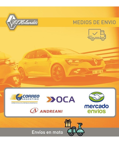 Imagen 6 de 6 de Vidrio Espejo Exterior Renault Duster/sandero/log - Original