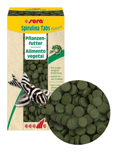 Alimeto Vegetal Para Peces Sera Espirulina / Fauna Salud