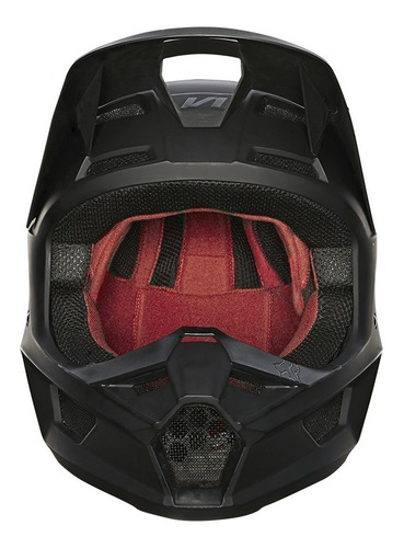 Imagen 3 de 5 de Casco Para Moto Fox V1 Mate Para Motocross