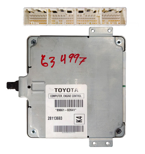 89661-02k41 K4 Computadora Matrix 2005 2006 2007 1.8 M/t (Usado)